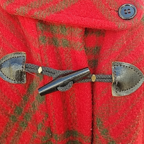 Wool blend hooded coat. - Picture 4 of 6